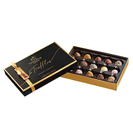 صندوق ترافلز جوديفا ​​15 قطعة: هدايا شوكولاتة جوديفا 