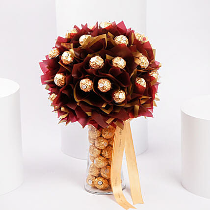 Gold Rocher Sparkle: Birthday Chocolate Box