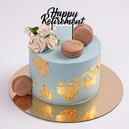 Golden Horizon Retirement cake: Retirement Gifts