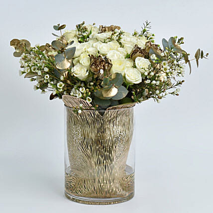 Golden Path: Ramadan Flowers 