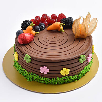 Happy Easter Chocolate Cake 4 Portion: Easter Cakes in Dubai
