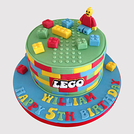 Happy Lego Cake: Lego Cake