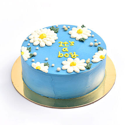 Its A Boy Cake: Newborn Baby Cake