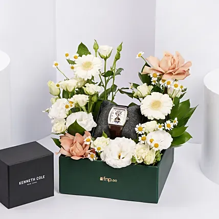 Kenneth Cole New York Automatic Watch & Bracelet For Him: Men's Watches