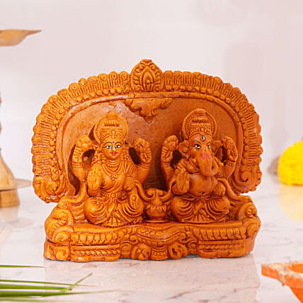 Laxmi Ganesha Idol Set: Home Decor Items