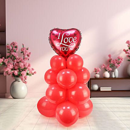Love Balloons Stand: Helium Balloons Delivery