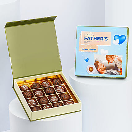Love You Dad Personalised Chocolate Box: Customized Chocolate Box