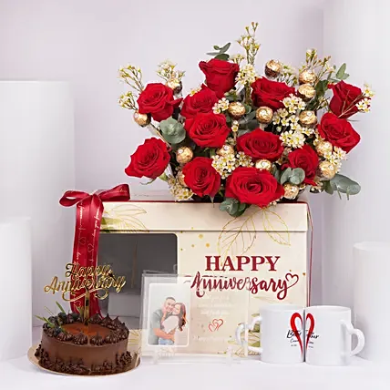 Personalised Signature Anniversary Gift Box: Anniversary Gifts
