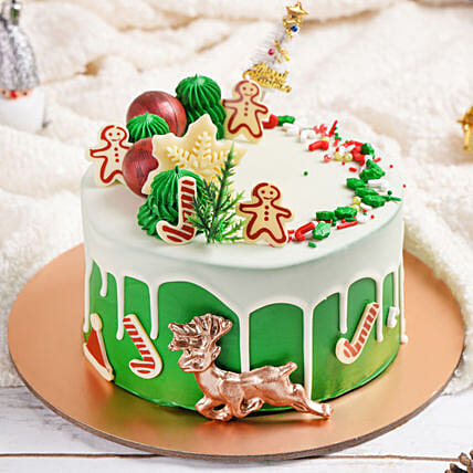 Merry Berry Christmas Cake: 
