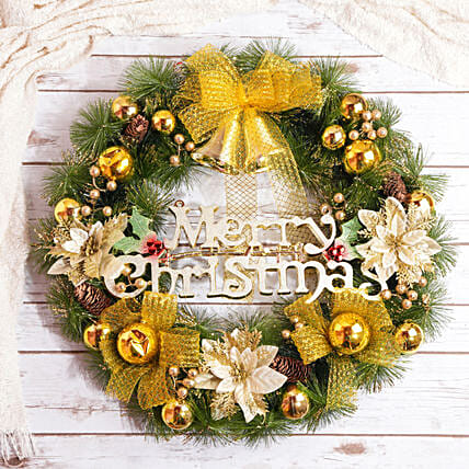 Merry Christmas Wreath: Christmas Wreaths 