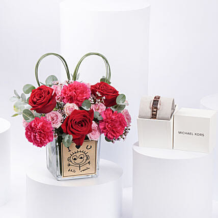 Michael Kors Emery Rose Gold Watch for Her: Michael Kors Watches