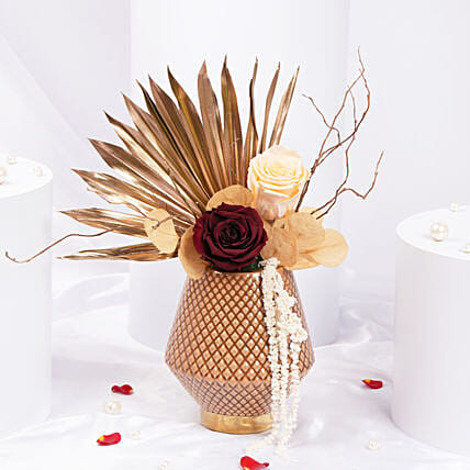 Moments of Love Forever Roses Arrangement: Forever Roses