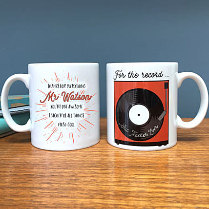 Music Teacher Mug: Personalised Mugs Dubai