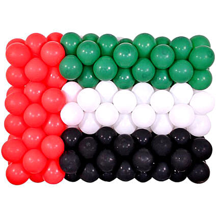 National Day Balloons 100 Pcs: 