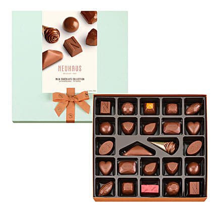 تشكيلة شوكولاتة بالحليب من نيوهاوس البلجيكية 24 قطعة: هدايا لكل المناسباتً