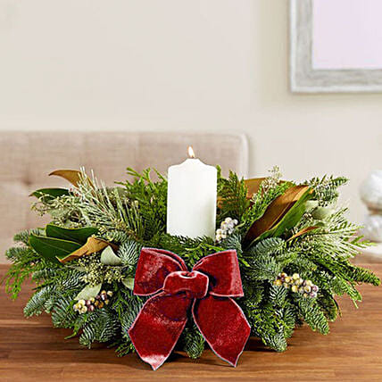 Nobilis Centerpiece: Christmas Flowers to Sharjah