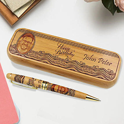 Personalised Wooden Pen: Personalized Gifts