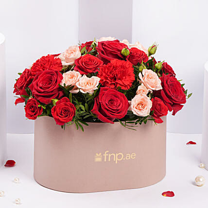 Petals Glow Flower Arrangement: Valentines Day Flower Arrangements