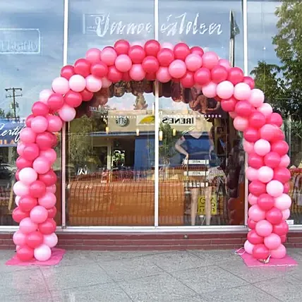 Pink Delight Balloon Decor: 