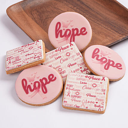 Pink Hope Cookies: Cookies 