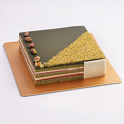Pistachio Exotique Cake: Exclusive Signature Cakes Collection