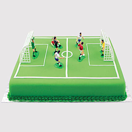 Playing Football Cake: Football Cakes