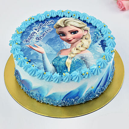 Princess Elsa Birthday Cake: Frozen Birthday Cake