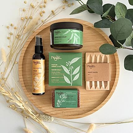 Scent Of The Gulf Oud Soap and Oil Gift Set: New Arrival hampers