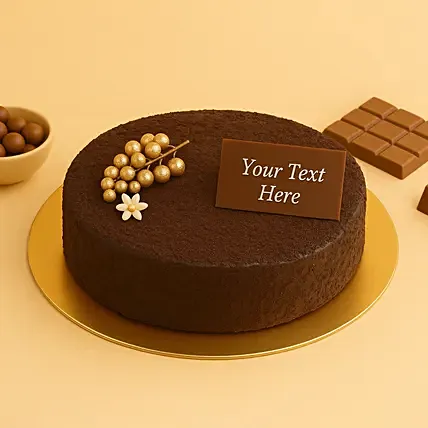 Guilt Free Dark Chocolate Cake: 