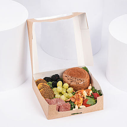 Sweet and Savoury Breakfast Box: 