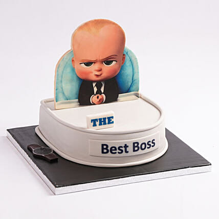 كيك فوندو شهي بنكهة الشوكولاتة هدية لأفضل مدير: هدايا للمدير