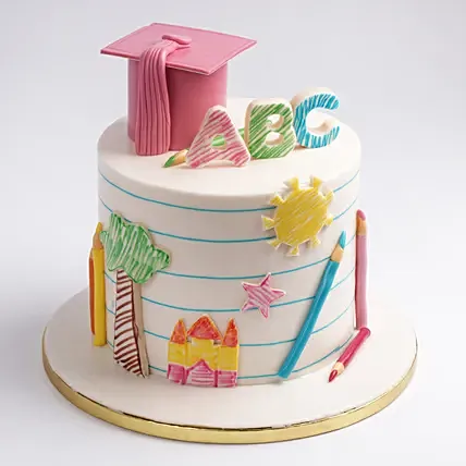 The Little Scholar Celebration Cake: Kids Cakes