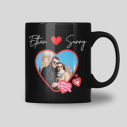 مج عيد الحب مخصص بالصورة | أسود: هدايا بتصميم خاص لطلب الزواج