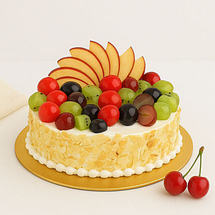 Vanilla Fruit Cake: Cake for Brother