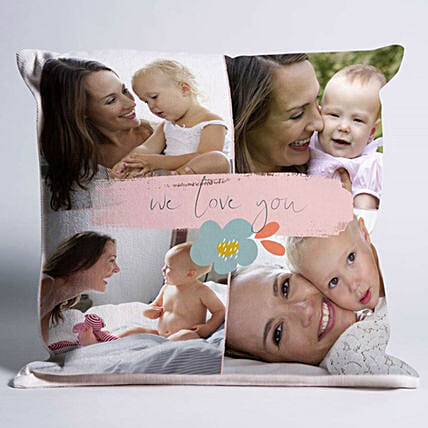 We Love You Personalised Cushion: Personalised Cushions