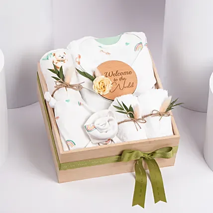 Welcome to the World Baby Box: New Born Gift Hampers