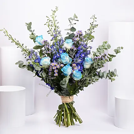 باقة ورد همس المحيط: ورد الجوري