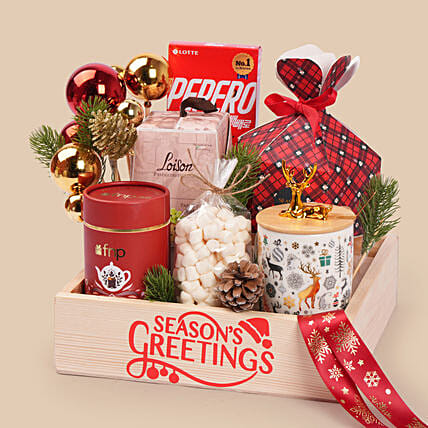 Festive Comforts Gourmet Gift Set: هدايا رأس السنة
