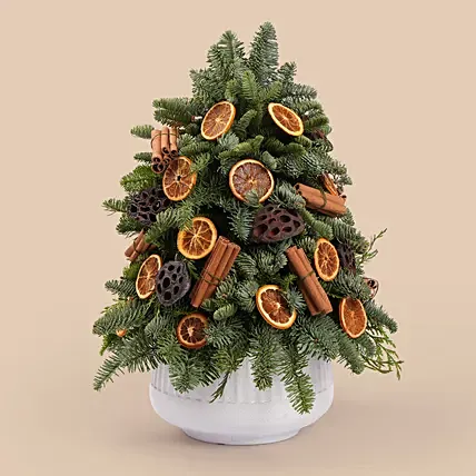 Classic Rustic Christmas Tabletop Tree: Christmas Gifts