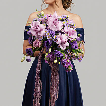 Lavender Dream Bouquet: Wedding Gifts 