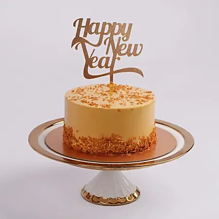 New Year Special Chocolate Cake 1Kg: New Year Gifts