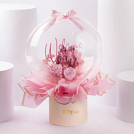 Newborn Princess Bloom Box: 
