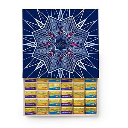 Godiva Ramadan Napolitain Gift Box 48 Pieces: Godiva Chocolates