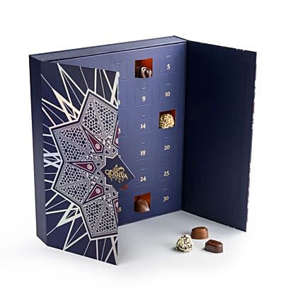 Godiva Ramadan Advent Calendar 30 Pieces: Godiva Chocolates