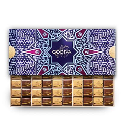 Godiva Ramadan Finesse Belle Box 100 Pieces: Godiva Chocolates