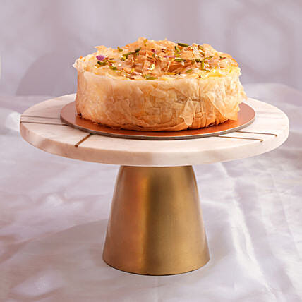Baklava Baked Cheese Cake 500 Gm: توصيل كيك في دبي