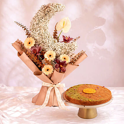 Ramadan Flower Bouquet With Tahini Delights: Ramadan Flowers 