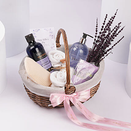 Lavender Spa Mothers Day Gift Basket: Mother's Day Gifts