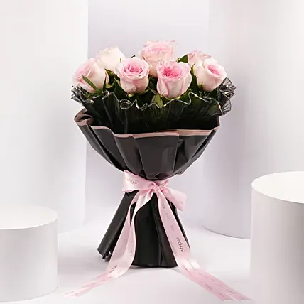 Luxury Led Pink Roses Gift Bouquet: Best Seller Gifts