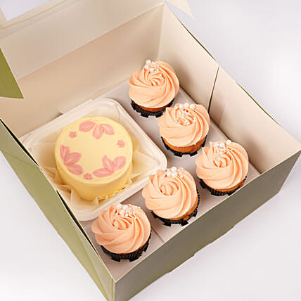 Sweet Mom Cupcake And Bento Cake Box: Mothers Day Cakes